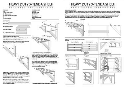 heavy duty diy flat pack shelving assembly instructions